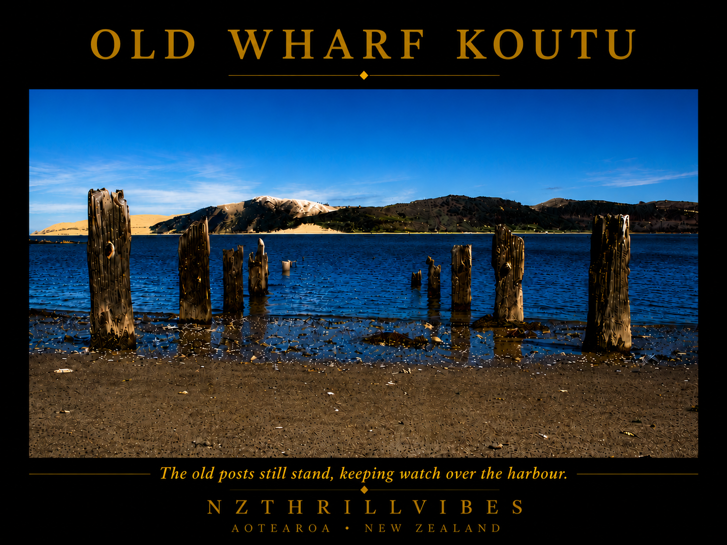 South Head and dunes booklet photograph